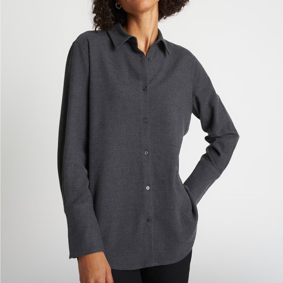 Flannel Shirt, Tunic Length - Small - Picture 1 of 4